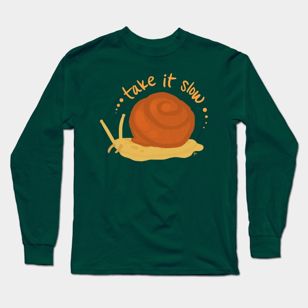 Take It Slow by Yuuki G Long Sleeve T-Shirt by Yuuki G.